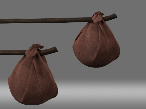 Parcel Bag 3D Model