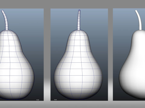 Pear 3Dモデル
