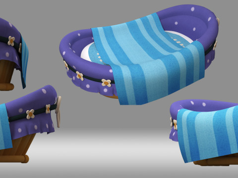 Cat Basket Modello 3D