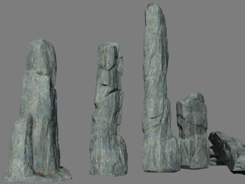 Felsklippe 3D Modell