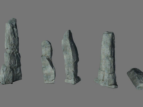 Scogliera rocciosa Modello 3D