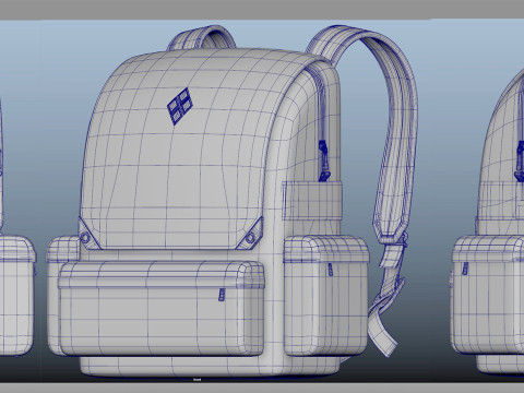 School Bag 3Dモデル