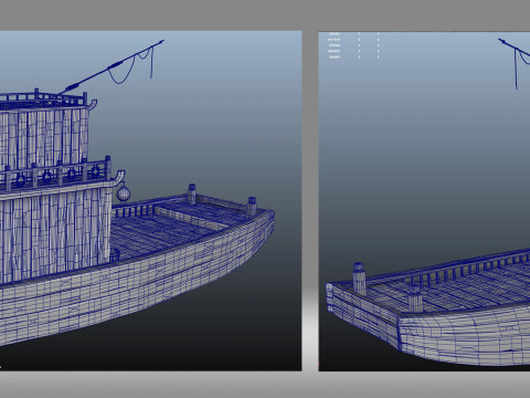 Ship boat Modelo 3D
