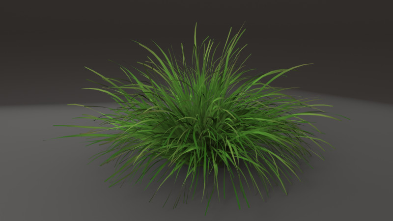 Grass shrub Modelo 3D .c4d .max .obj .3ds .fbx .stl .blend 