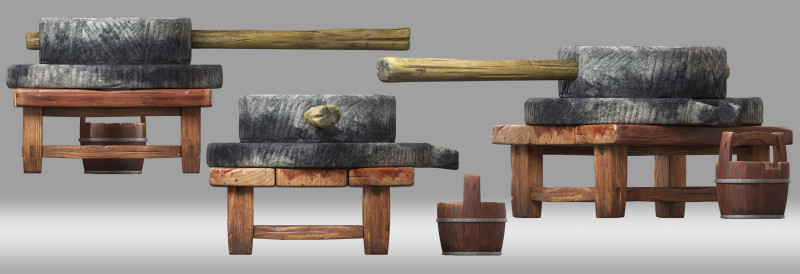 StoneGrind StoneGrind Modello 3D .c4d .max .obj .3ds .fbx .stl .blend 