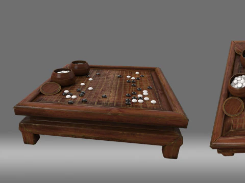 La table de jeu va Modèle 3D