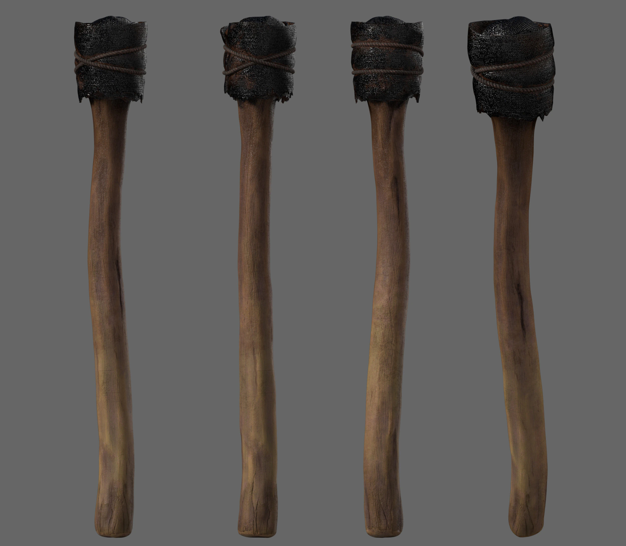 Torch 3D Model .c4d .max .obj .3ds .fbx .stl .blend 