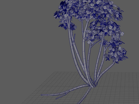 Cartoon tree Modèle 3D