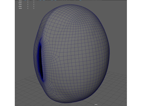 Soybean yellow bean Modelo 3D