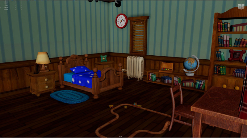 Childroom 3D Model .c4d .max .obj .3ds .fbx .stl .blend 