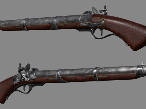 ファイアロックスピア 3Dモデル