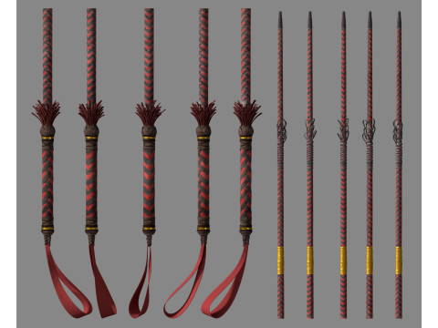 Whip 3D 모델
