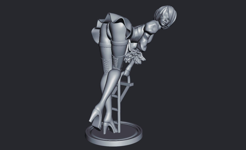2B Model 3D 3D-printmodel .c4d .max .obj .3ds .fbx .stl .blend