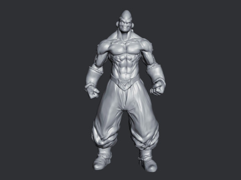 Super Buu Model 3D 3D Принт Модель