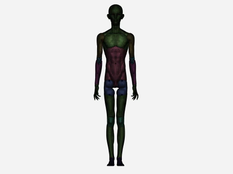 Articulated ball jointed BJD Doll Apollo in 1-4 Scale 42cm 3D Print Model