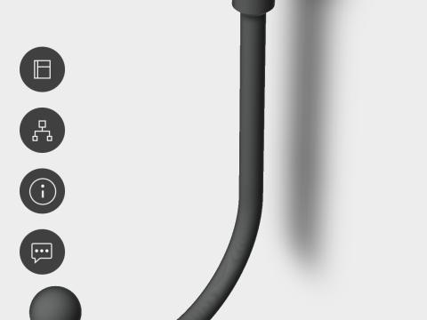 Door Chain Lock Hook 3D Printed Security Add-on 3D-printmodel