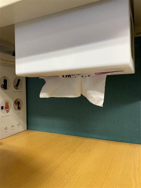 Magnetic Tissue Box Holder for Shelf Underside 20 x 10 x 10cm Pack Compatible 3D 打印模型 .c4d .max .obj .3ds .fbx .stl .blend 