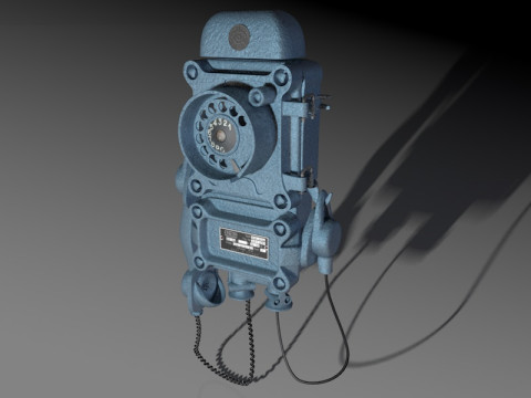 Bunker Telephone Modèle 3D