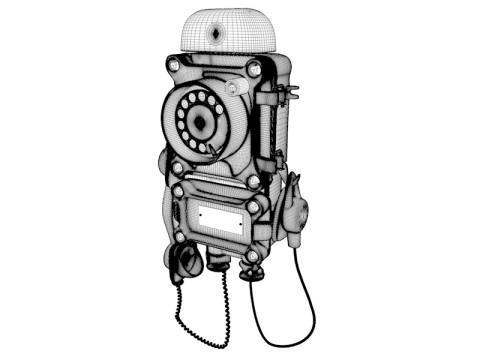 Bunker Telephone Modèle 3D