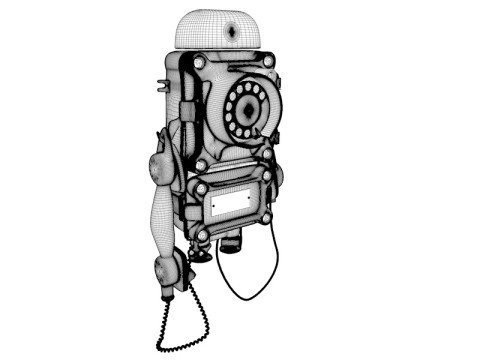 Bunker Telephone Modèle 3D
