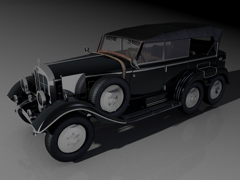 Mercedes Benz W 31 Modèle 3D .c4d .max .obj .3ds .fbx .stl .blend 