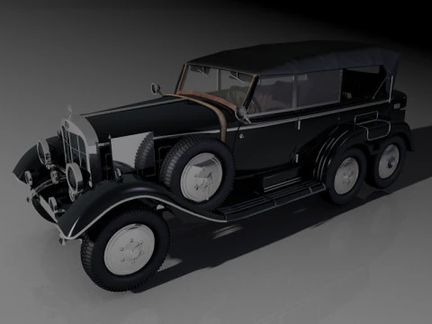 Mercedes Benz W 31 3D Model