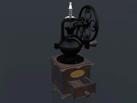 कैफ़ेमहल कॉफी ग्राइंडर 3D मॉडल
