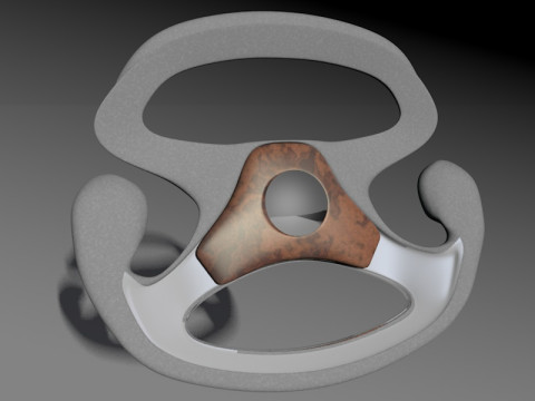 Steering Wheel Modèle 3D