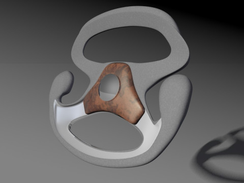 Steering Wheel 3D 모델