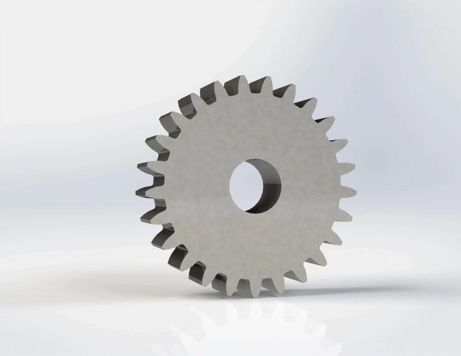 Parametric Spur Gear - Customizable Dimensions for Engineering and Design 3D Print Model .c4d .max .obj .3ds .fbx .stl .blend 