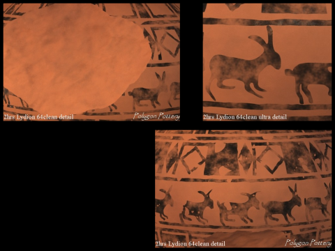 Greek Late Geometric Animal Collection Single Piece Pottery 3Dモデル