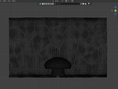 Stylized Abstract Mushroom Hand-Painted Look Game Animation Ready 3D Model