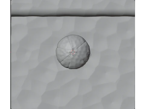 Stylized Abstract Mushroom Hand-Painted Look Game Animation Ready 3D Model