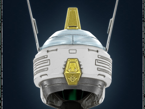 Destiny 2 Male Mechanized Protector Helmet - 3D Print Files Modelo de impresión 3D