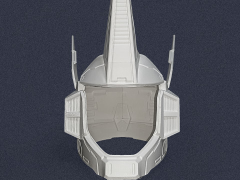 Destiny 2 Male Mechanized Protector Helmet - 3D Print Files Modelo de impresión 3D