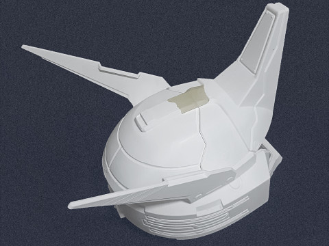 Destiny 2 Male Mechanized Protector Helmet - 3D Print Files Modelo de impresión 3D