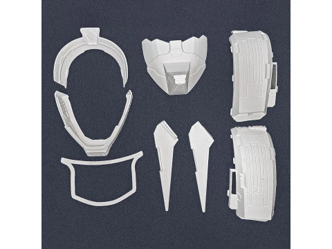 Casco protettivo meccanizzato maschile di Destiny 2 - File di stampa 3D Modello di stampa 3D