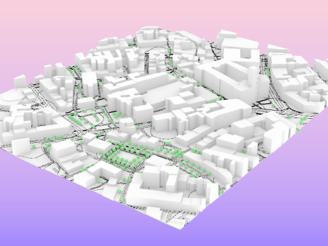 TopoExportcom Saarbrucken DXF DWG 3D 模型