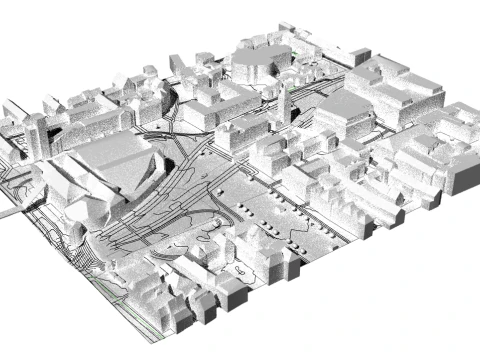 TopoExport Kln DWG DXF 3D Model