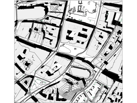 TopoExport Muchen dxf dwg Model 3D