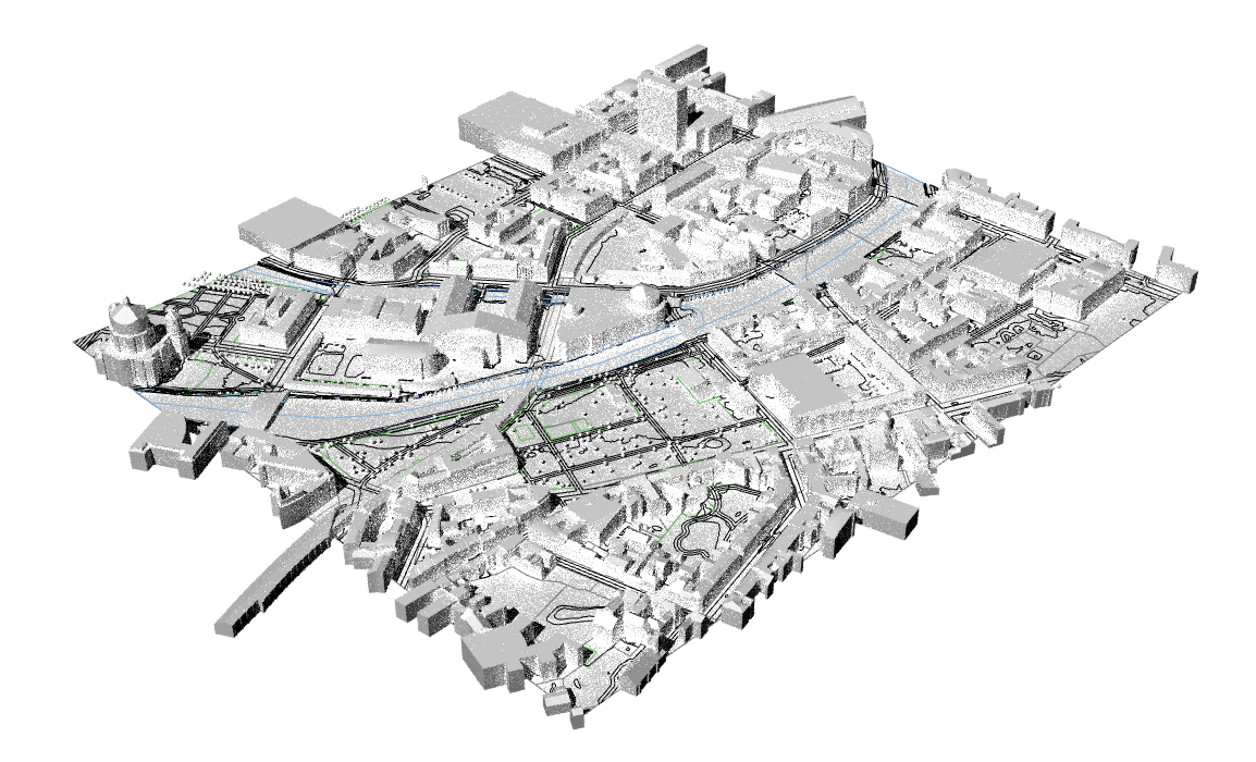 TopoExport Berlin dxf dwg 3D Model .c4d .max .obj .3ds .fbx .stl .blend