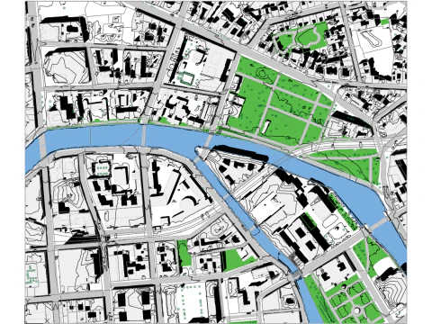 TopoExport Berlin dxf dwg 3D Model