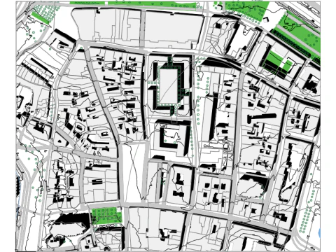 TopoExport Leipzip dxf dwg 3D Model