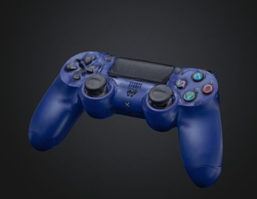 Generic Playstation Controller 3D 模型 .c4d .max .obj .3ds .fbx .stl .blend 
