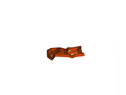 Fox Keychain 3D Print Model