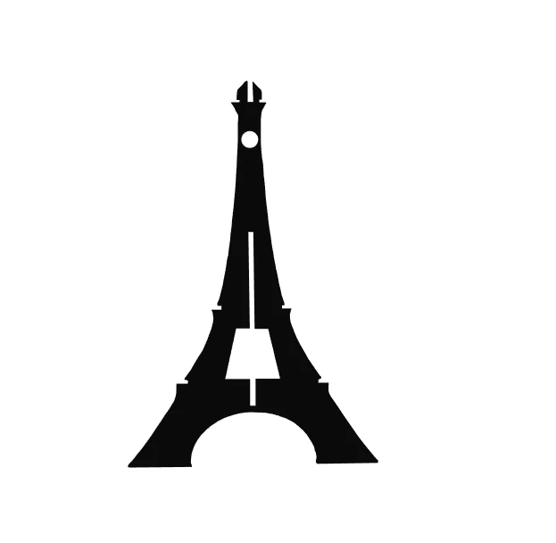 Eiffel Tower Keychain 3D Print Model .c4d .max .obj .3ds .fbx .stl .blend 
