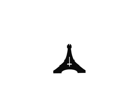 Eiffel Tower Keychain 3D Print Model