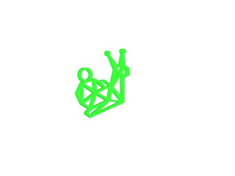Snail Keychain 3D 프린트 모델
