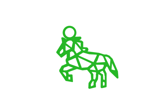 Horse rider keychain 3D Baskı Modeli