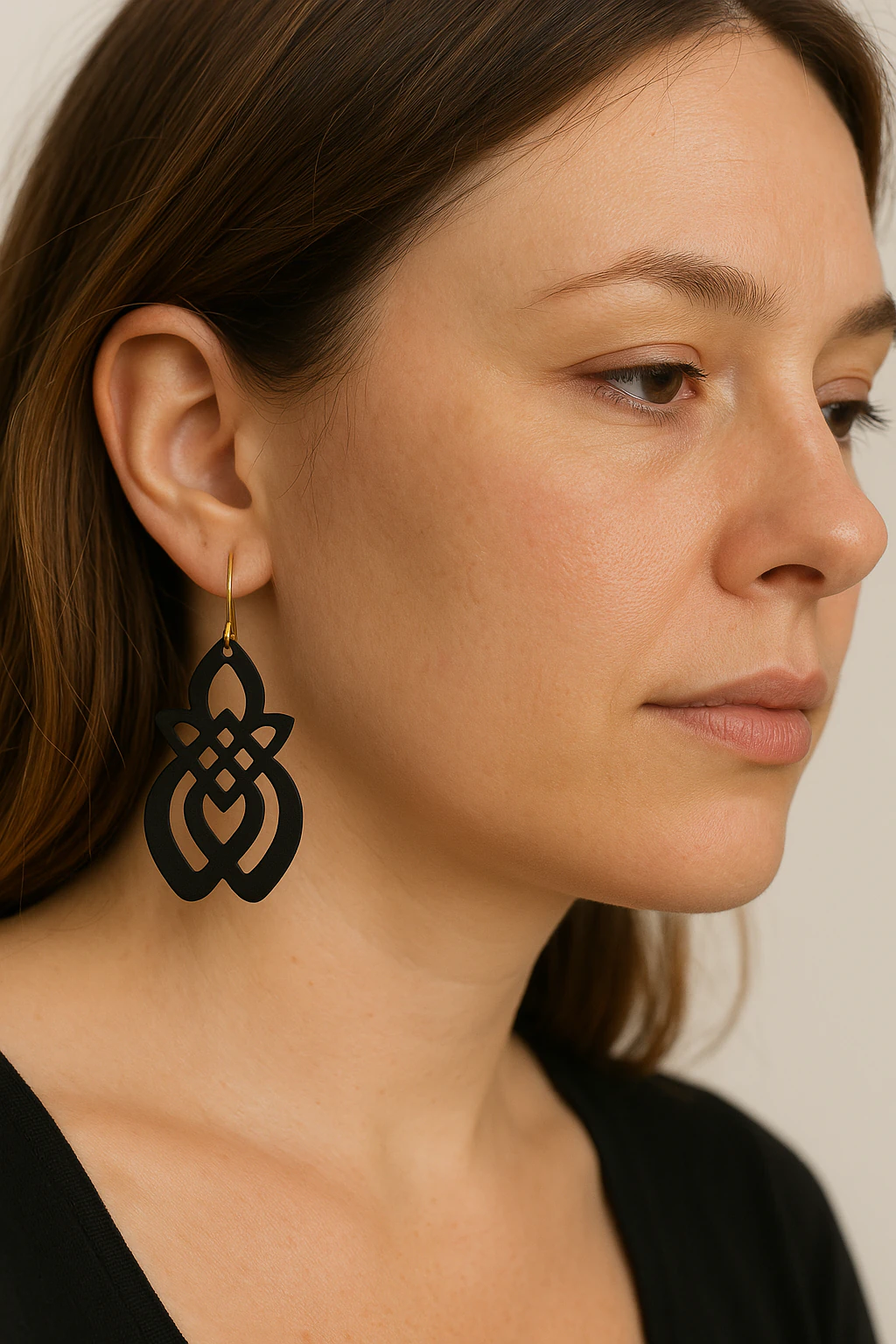 Shapes earrings jewelry 3D Print Model .c4d .max .obj .3ds .fbx .stl .blend